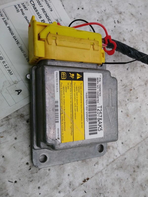 Used Air Bag Module fits: 2007 Buick Rendezvous Air Bag below RH front seat fron