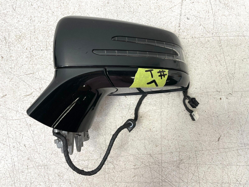 2013-2018 Mercedes CLS550 CLS400 W218 Left Driver Side View Mirror Black OEM