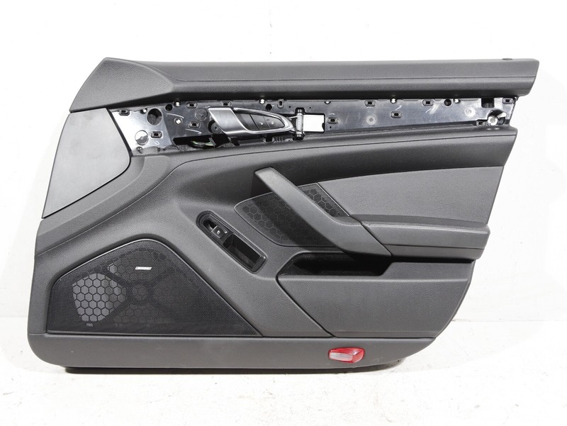 10-16 PORSCHE PANAMERA FRONT RIGHT SIDE INTERIOR DOOR PANEL TRIM COVER OEM 78k