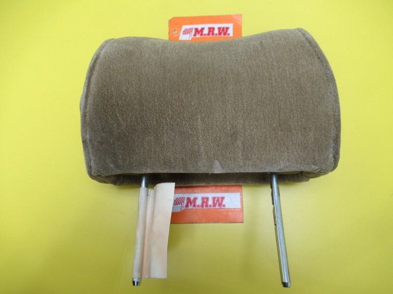 SEAT HEADREST HEAD REST CAR TAN CLOTH Driver SIDE FRONT LH for 90 SUBARU LEGACY
