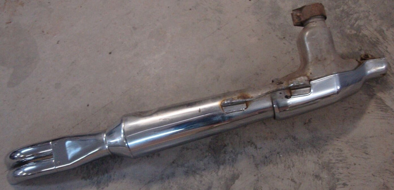 Kawasaki Voyager ZG 1200 ZG1200 ZG12 Right Rear Exhaust Pipe Muffler Silencer