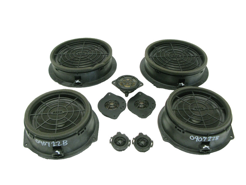 09-17 AUDI 8R Q5 SQ5 SPEAKER SET LEFT RIGHT REAR FRONT OEM 090722B