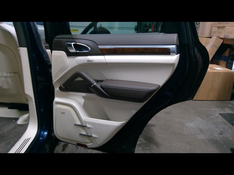 2011 CAYENNE Passenger Right Rear Door Trim Panel Rear 1575528