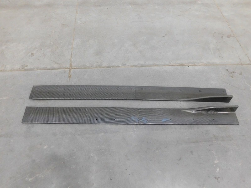 2005 04 06 07 Honda S2000 AP2 Carbon Side Skirt Rocker Panel Extensions #0712 F4