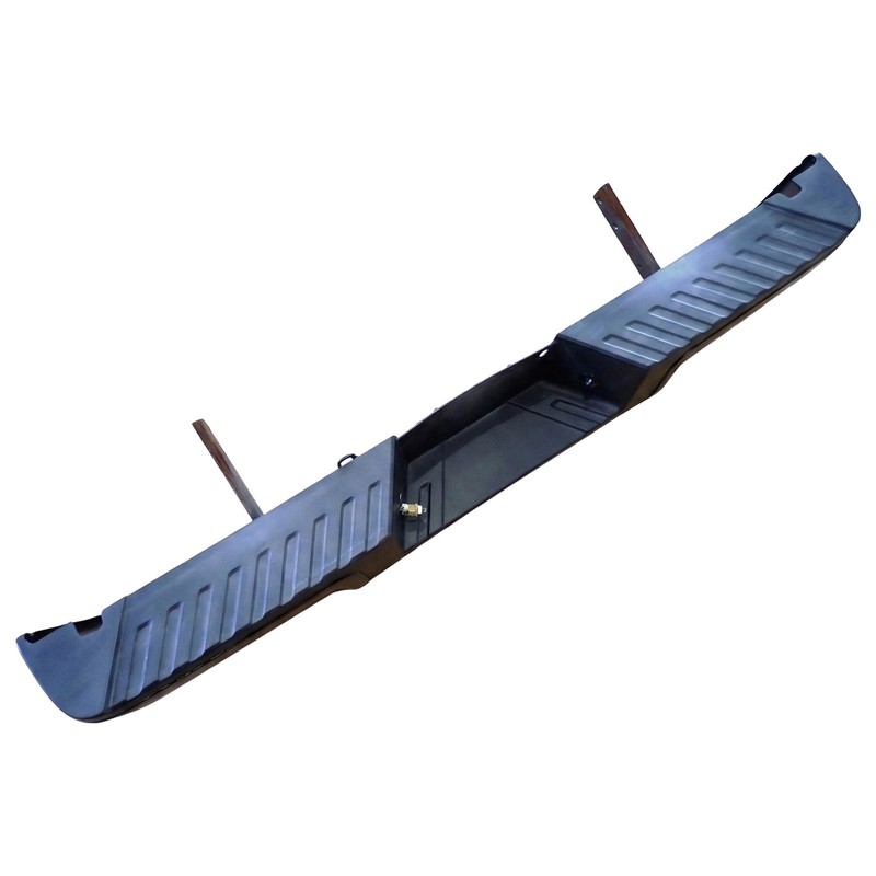 08-16 F250 Rear Bumper Assembly Steel without Sensor Holes OEM Super Duty Ford