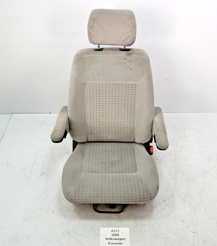 ✅ 00-03 OEM Volkswagen Eurovan MV Front Right Passenger Seat Cloth Gray NOTE*