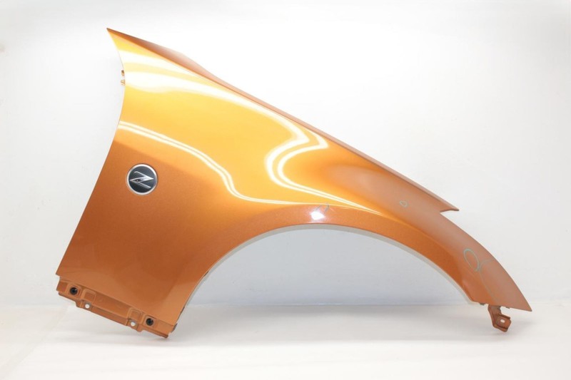 03-07 Nissan 350Z 3.5L Orange Passenger Right Front Fender
