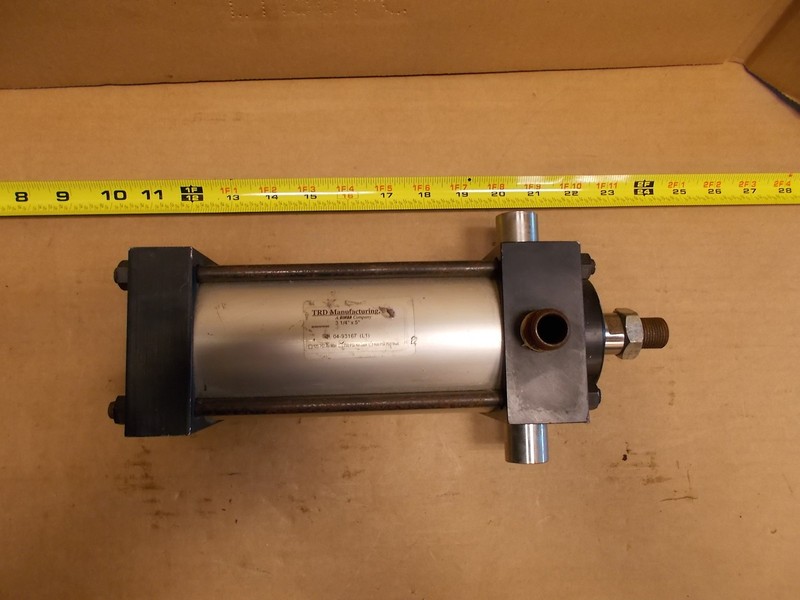 TRD Manufacturing 04-93167 3-1/4" x 5" Stroke Bore Bimba Cylinder *FREE SHIP*