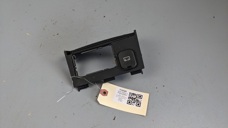 Center Console Rear Trim Cover w/ Power Outlet 2022 Mazda 3 2019 2020 2021 2023