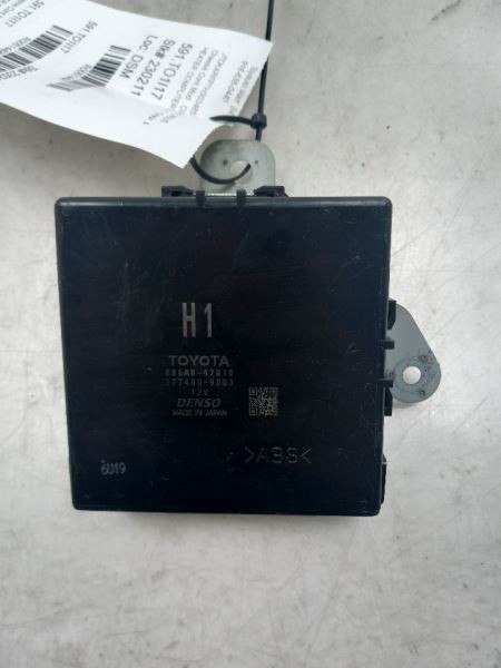 2017 TOYOTA PRIUS PRIME 1.8L FWD AT HEATER COMPUTER CONTROL MODULE ECU
