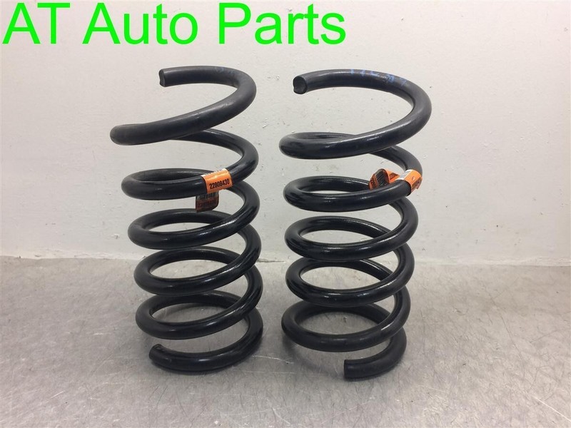 2012-2016 CADILLAC SRX FWD REAR SUSPENSION COIL SPRINGS PAIR OEM 22808430