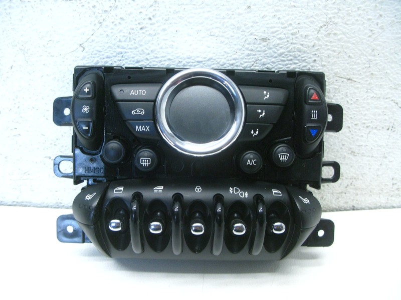 11-15 MINI COOPER S R57 R55 - R61 HVAC TEMPERATURE CONTROL PANEL OEM 040225B