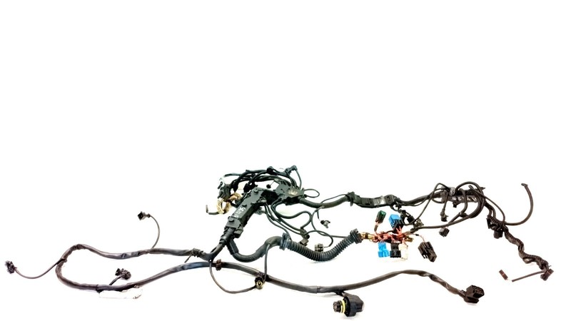 10-12 BMW F01 F02 750i 4.4L N62 V8 MOTOR ENGINE WIRE WIRING HARNESS LOOM OEM 011