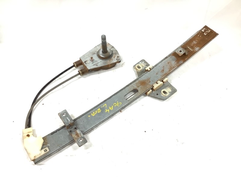 90-93 Accord 4Dr DX Left Rear Window Regulator Manual Crank Glass Opener OEM