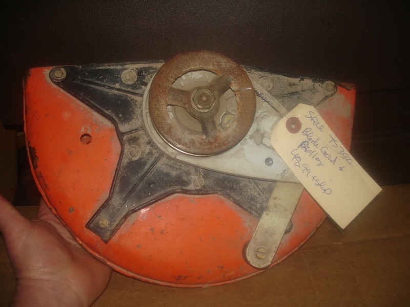 Stihl ts350 blade cover pulleyconcrete demo saw part Bin 1012 ts 350