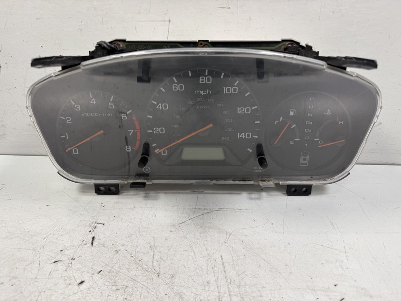 98-02 Honda Accord 4D 4cyl AT Instrument Cluster 243k Miles 78100-S84-A900 OEM