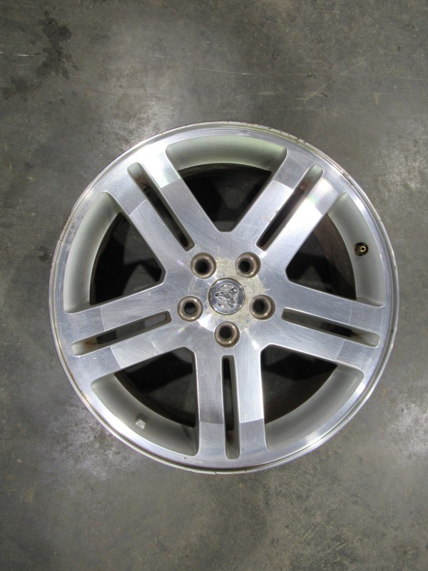 2007 DODGE CHARGER ALUMINUM WHEEL 18x7-1/2 10 SPOKE 5 PAIRS POLISHED