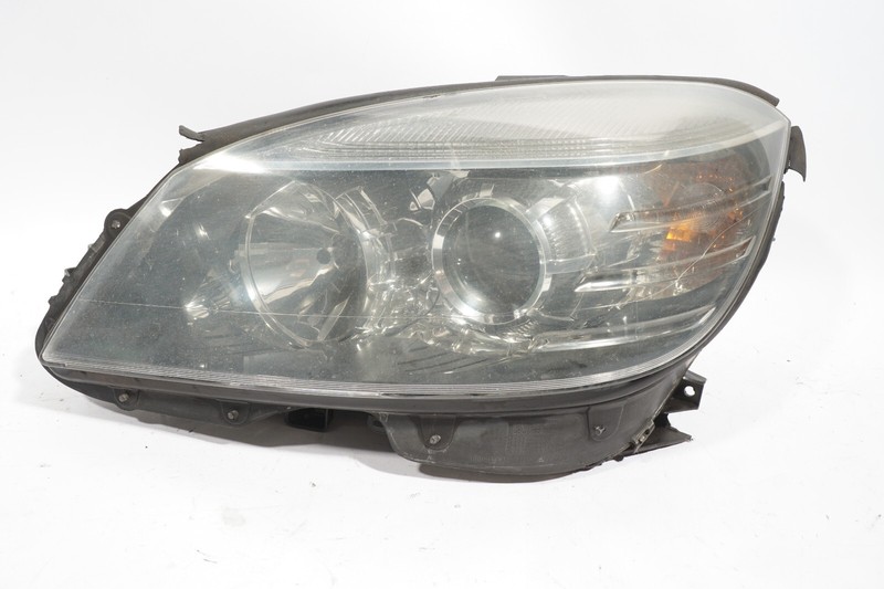 08-14 MERCEDES BENZ C300 4MATIC W204 FRONT LEFT DRIVER SIDE HEADLIGHT LIGHT OEM