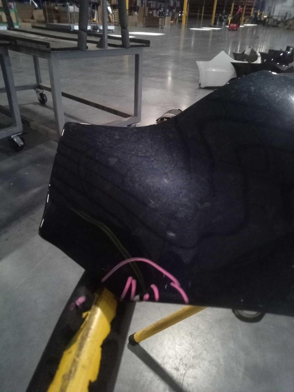 2010 Audi Q7 Front Left Fender Blue OEM Used 269182 144K Miles