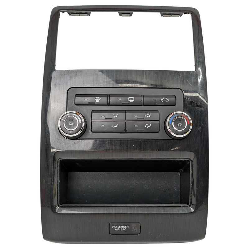 2013-15 Nissan Titan AC Heater Temperature Climate Control w/ Bezel 27510-9FM1B