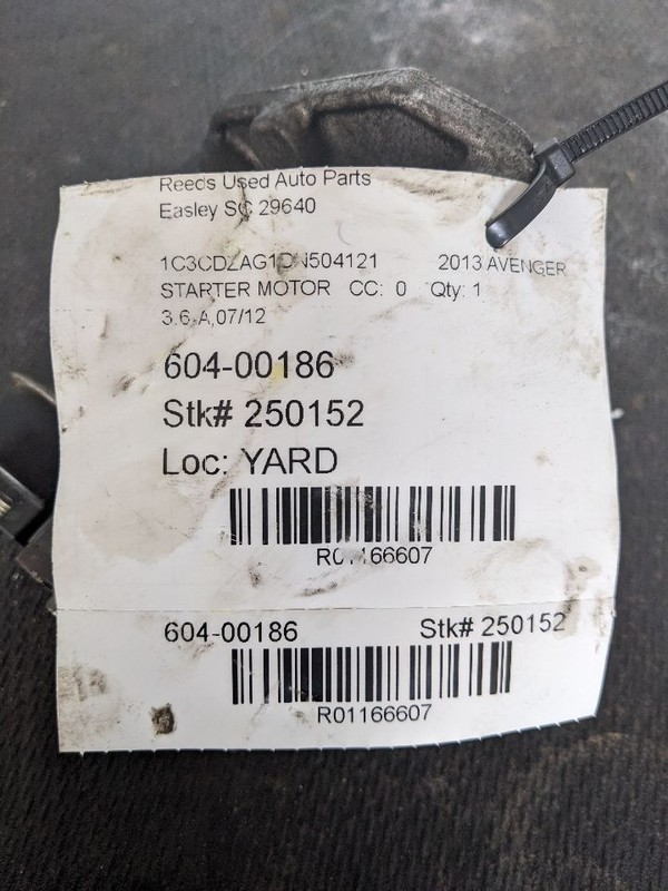 Starter Motor Fits 11-14 200 1166607