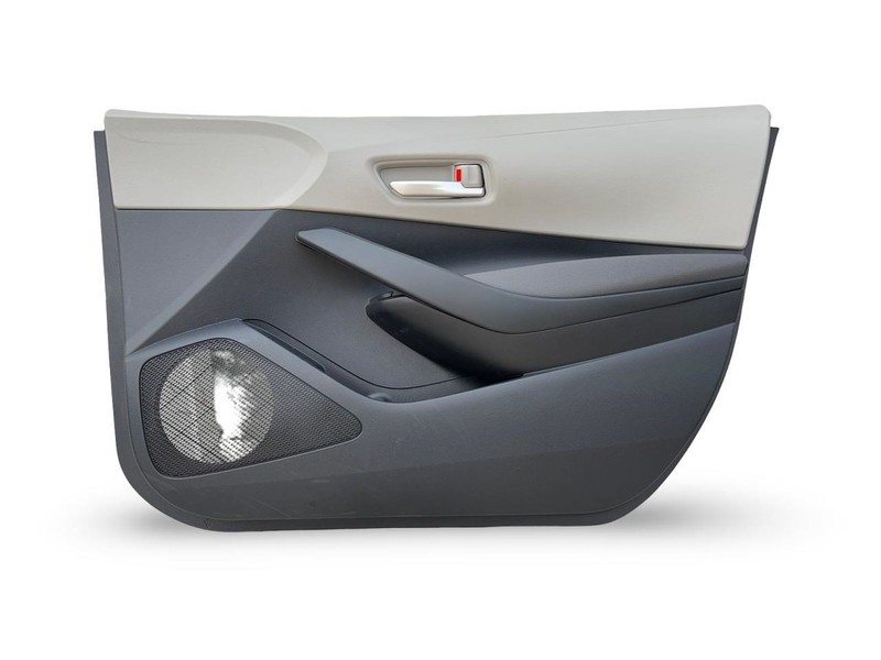 20-24 TOYOTA COROLLA RIGHT FRONT DOOR TRIM PANEL GRAY/BLACK TC:FB10 46K LE 64350