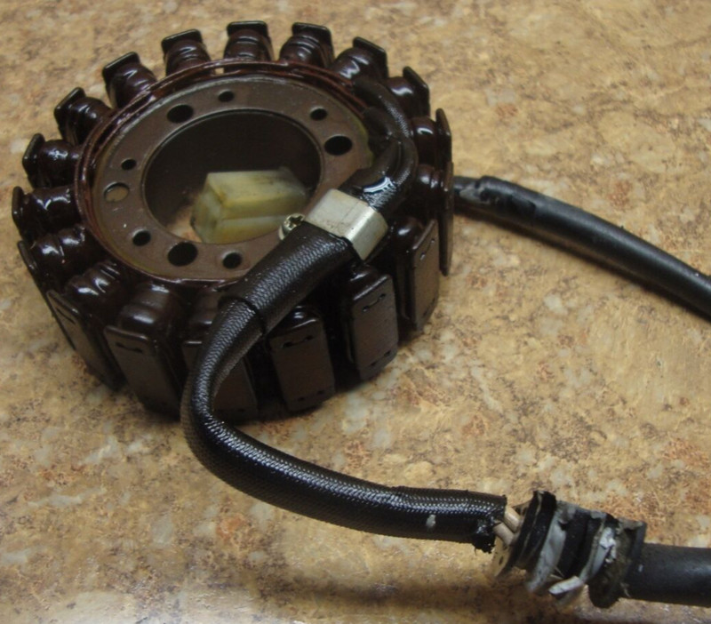 2002 Yamaha YZFR6 YZFR6L YZF R6 YZFR Engine Stator Coil Generator Magneto 01 E5