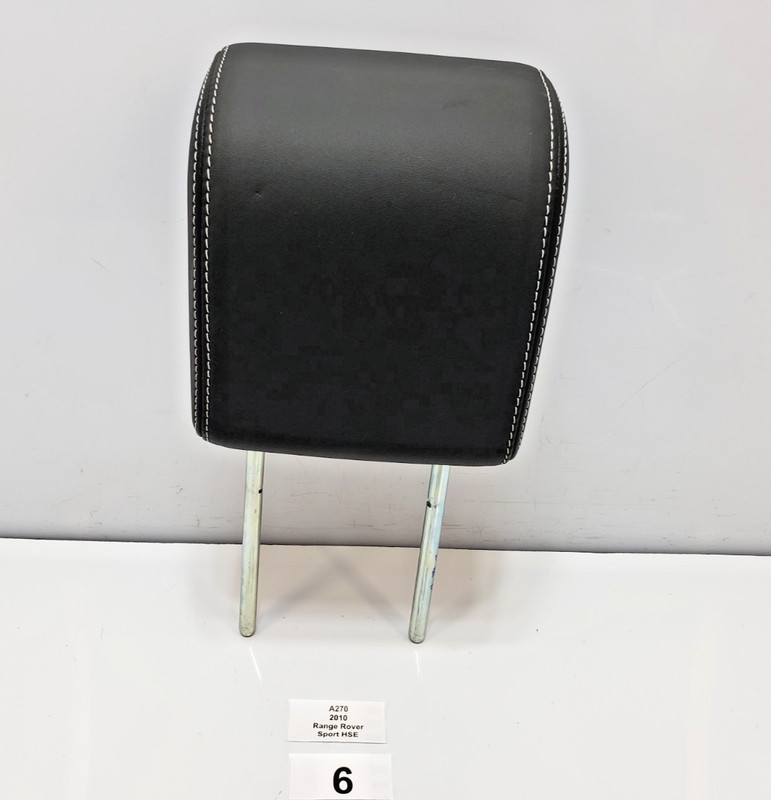 ✅ 10-13 OEM Range Rover Sport L320 Rear Center 2nd Row Headrest Leather Black