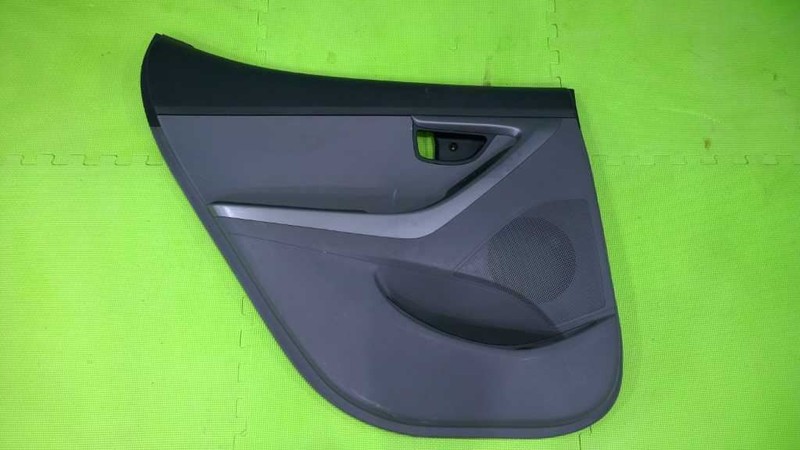 11-16 HYUNDAI ELANTRA SDN DRIVER LEFT REAR INTERIOR DOOR PANEL OEM 2512-37