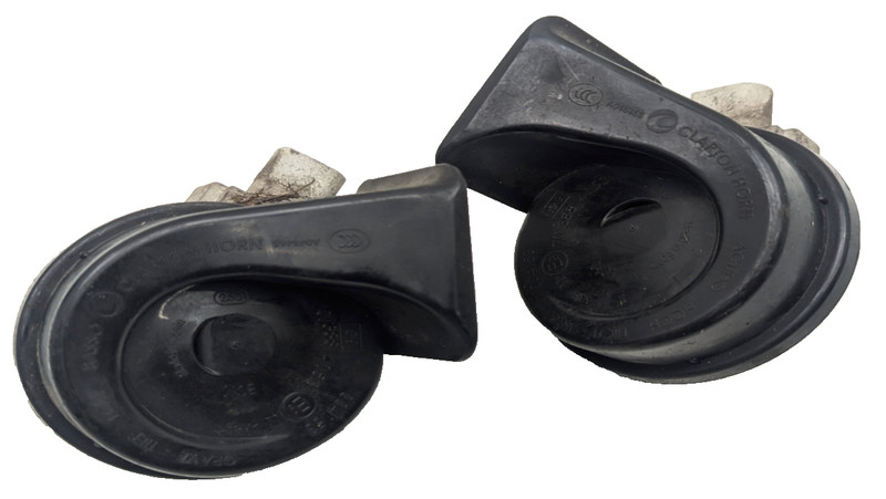 12-18 BMW 328I HORN HIGH & LOW TONE PAIR Q1445 OEM