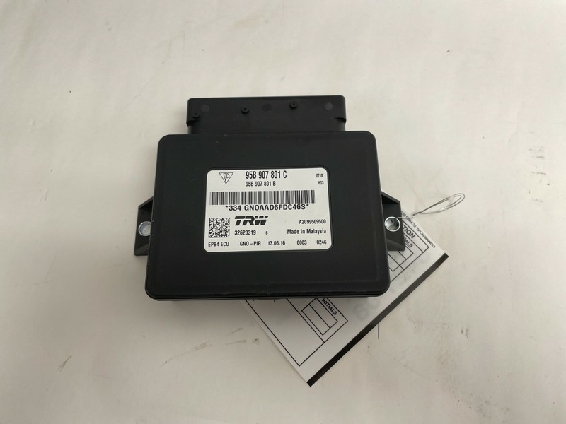 2017 PORSCHE MACAN PARKING BRAKE MODULE ECU 95B907801C