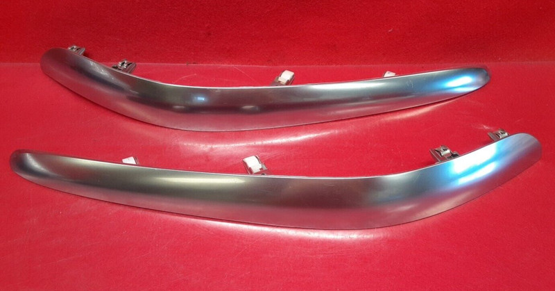2007 - 2013 Suzuki SX4 Center Dash Chrome Radio Left Right Bezel Trim Set of 2