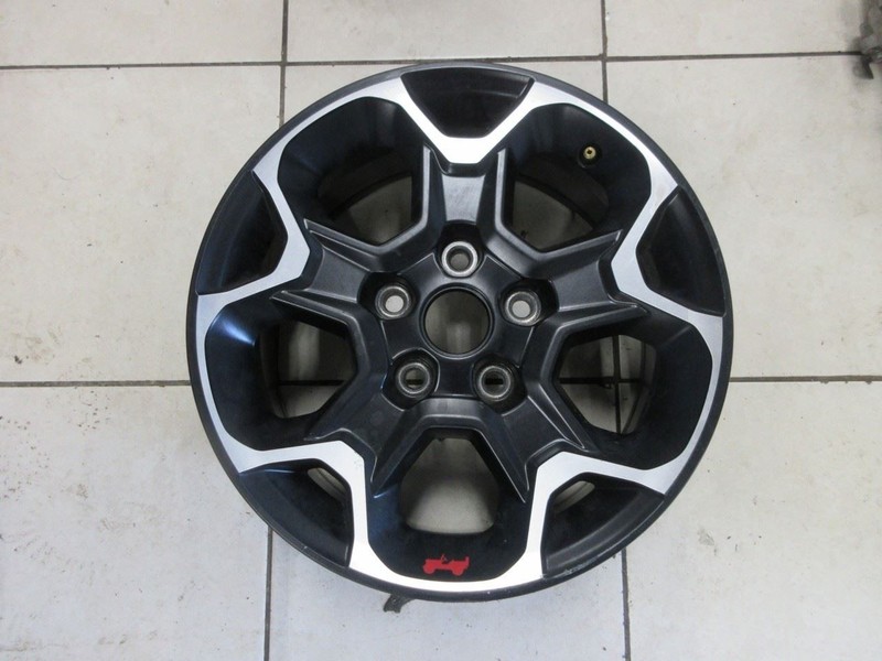 2020-2023 Jeep Wrangler Gladiator OEM 17x7.5 Machined Wheel Black 6SV83