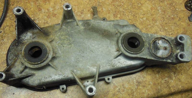 1986 Yamaha VMX540 Vmax VMX 540 Snowmobile Engine Chain Case Housing Inner 86