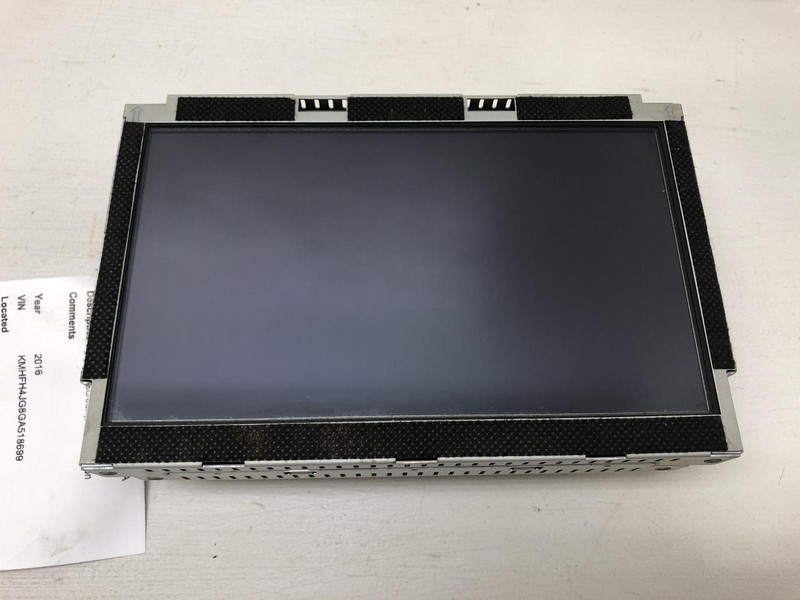 15-'17 HYUNDAI AZERA display screen w/navigation OEM 1 Year Wnty!