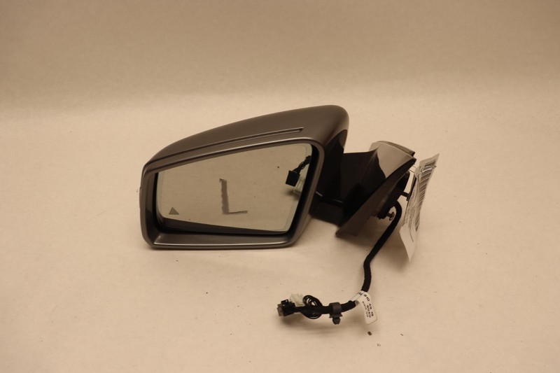 2010-2011 MERCEDES E350 W212 LEFT DRIVER SIDE DOOR MIRROR W/ BLIND SPOT OEM