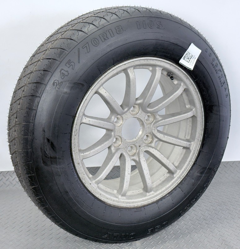 ✅ 19-26 RAM 1500 5th Gen OEM ALLOY SPARE WHEEL RIM TIRE 245/70 R18 6x139.7 6-Lug