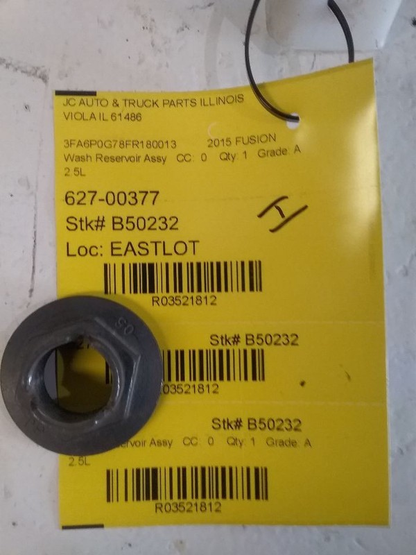 Wash Reservoir Fits 13-16 MKZ 3521812