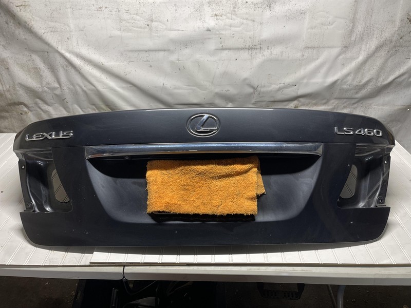 07-12 Lexus LS460 Trunk Lid Decklid Assembly Shell Granite (1GO) Oem Tested