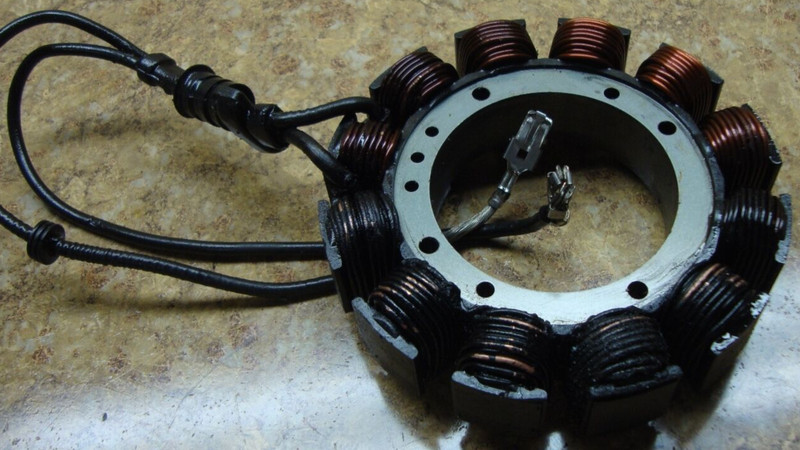 01 Harley Davidson Electra Glide FLHTCI Engine Stator Coil Magneto Generator K8