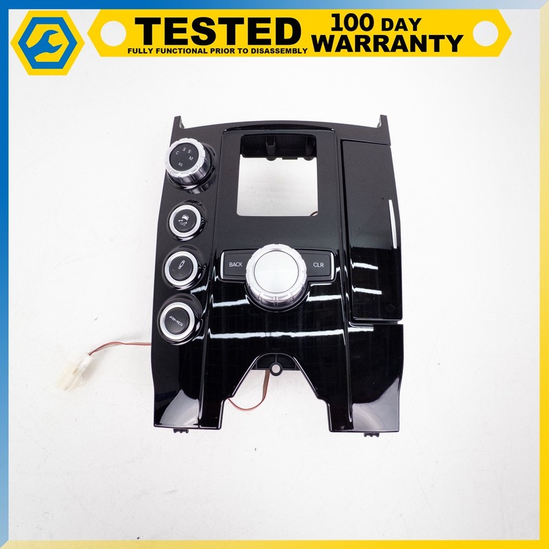 12-14 MERCEDES-BENZ CLS63 AMG GEAR SHIFT SHIFTER BEZEL TRIM BLACK OEM