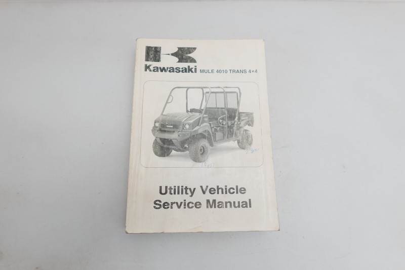 2009 Kawasaki Mule 4010 TRANS 4x4 (OEM) Service Manual 99924-1407-01
