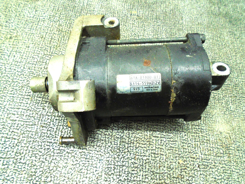 OEM YAMAHA OUTBOARD STARTING MOTOR ASSY 61A-81800-01-00 1990 & 2003 200-250 HP