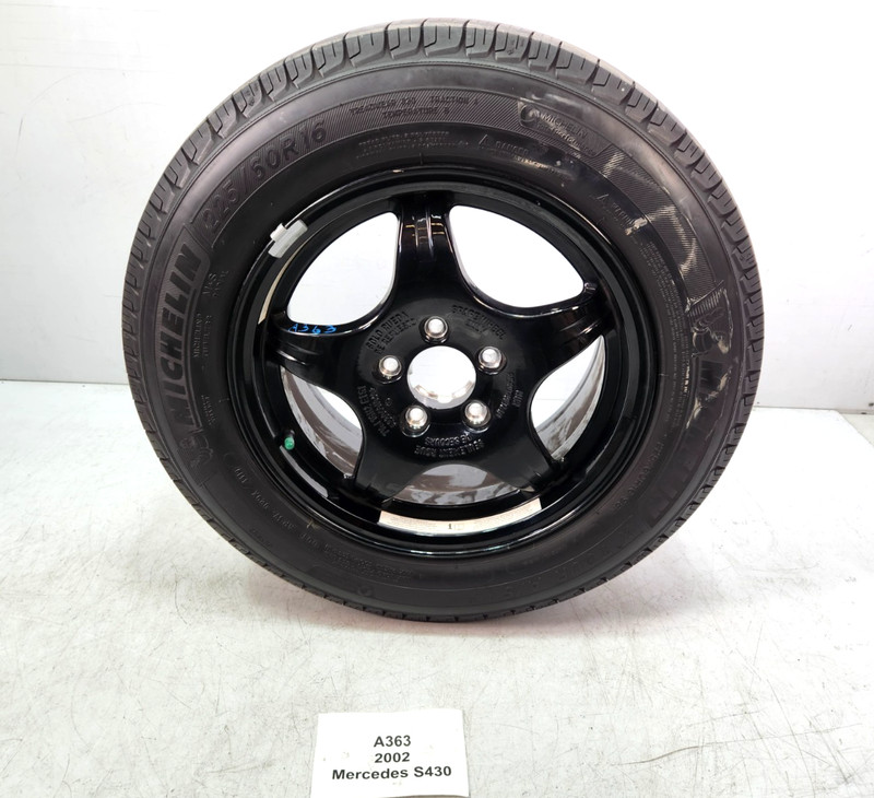 ✅ 00-06 OEM Mercedes W220 S430 S500 Spare Tire Wheel Rim 7.5Jx16 ET51
