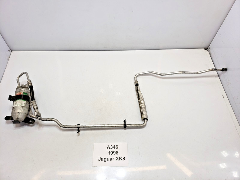β
1997-2006 OEM Jaguar XK8 Air Conditioning Receiver Drier Bottle W/ Hose Line