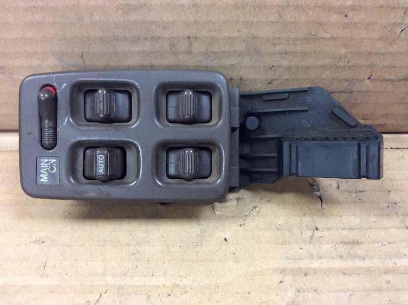 92 93 94 1994 Acura Vigor Power Master Window Switch Assembly Brown Used OEM