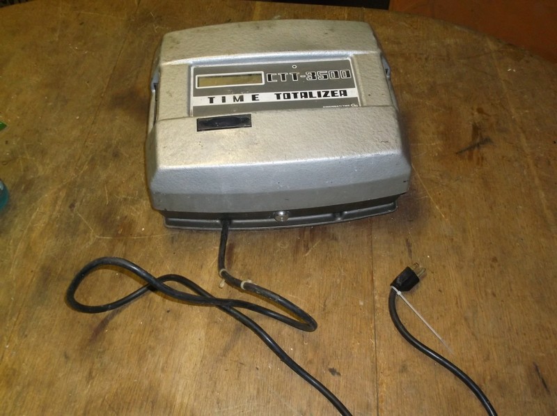 Timelord CTT-3500 Cincinnati Time Totalizer Vintage Time Clock 2280