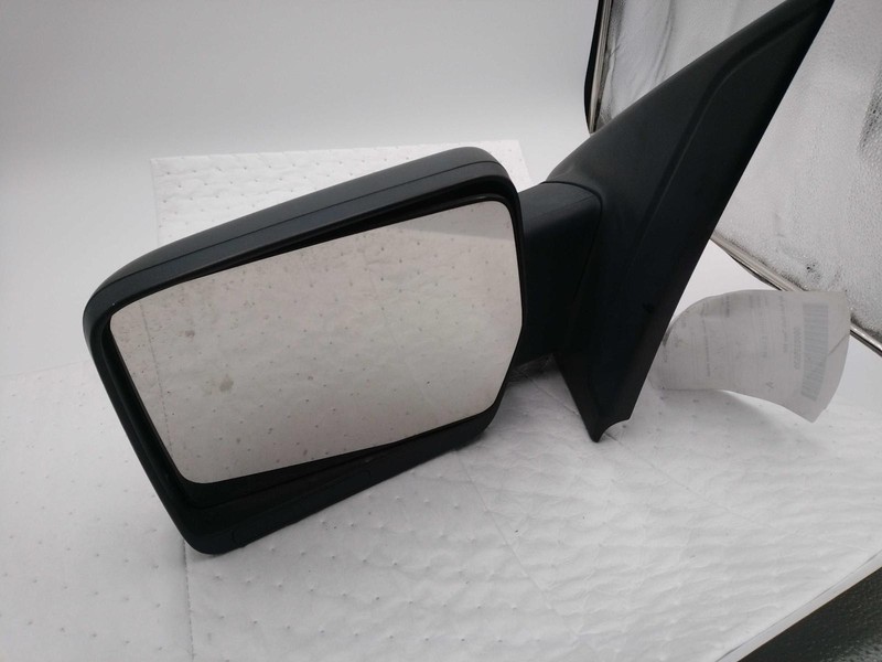 Used Left Door Mirror fits: 2009 Ford F150 PICKUP Power pedestal w/o heat black