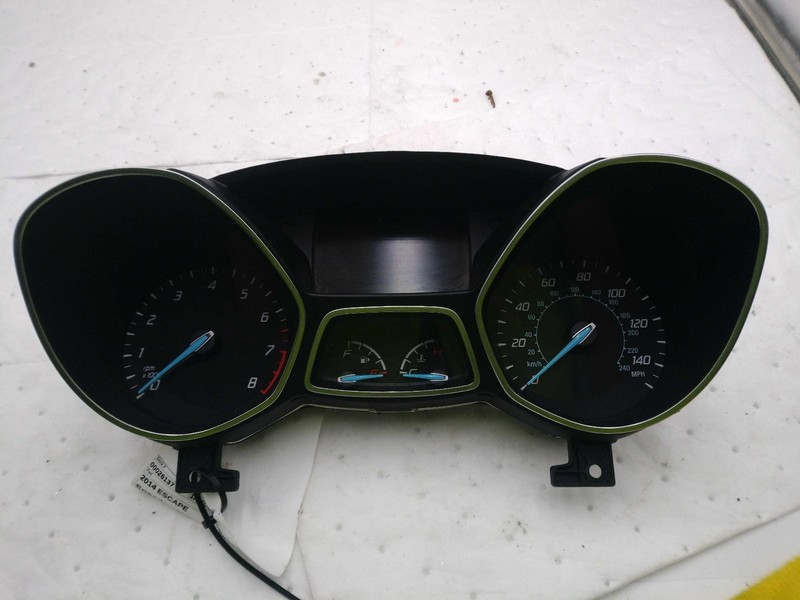 2014 Ford Escape Speedometer Gauge OEM DJ5T10849SHA Red 85K Miles
