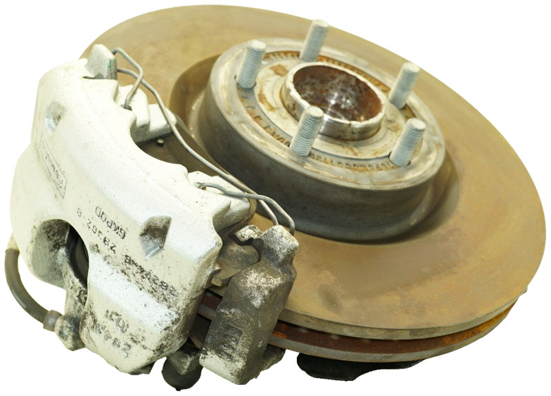 🔅2023-2024 FORD BRONCO SPORT OEM. DISC BRAKE CALIPER - DRIVER, FRONT W/ KNUCKLE